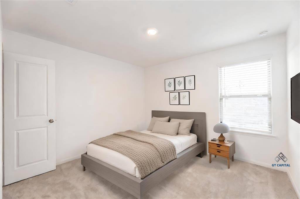 *Virtually staged photo of the bedroom No. 4