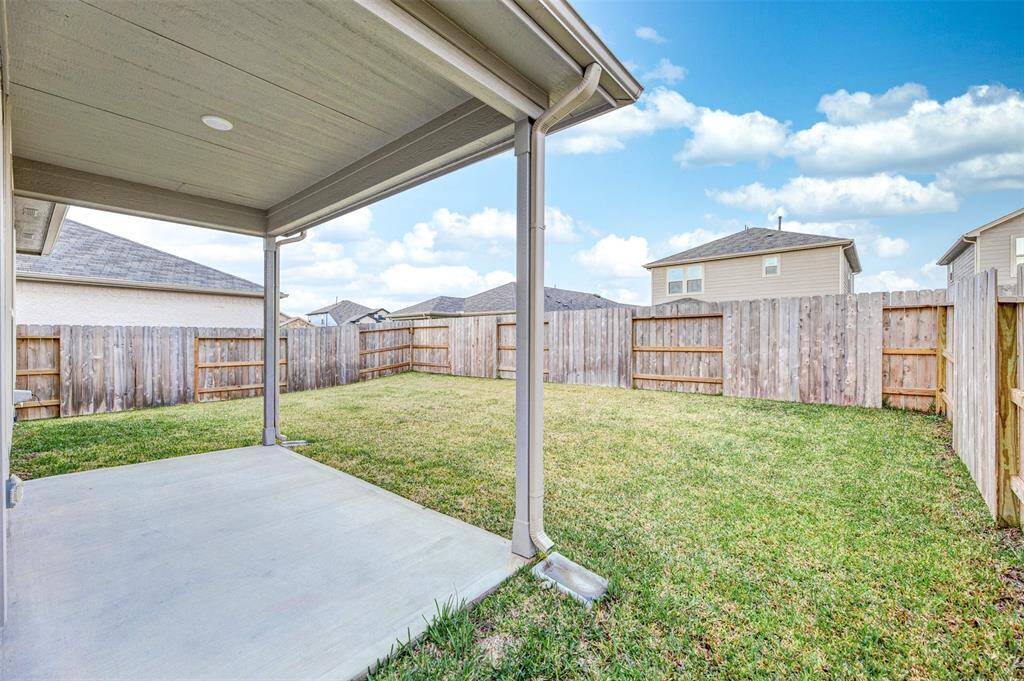 Covered patio, perfect for gatherings.
