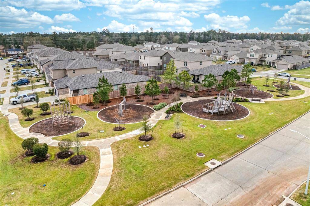 Amenities include a Wiffle Ball Field, 2 Pickleball Courts, pool, playgrounds, and Ourdoor Biergarten!