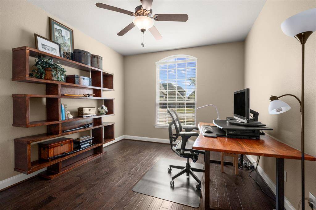 Each bedroom offers ample space, high ceilings, and plenty of natural light. Thoughtfully designed for relaxation, each room has blinds, ceiling fan and generous closets. They also have a full bathroom attached.