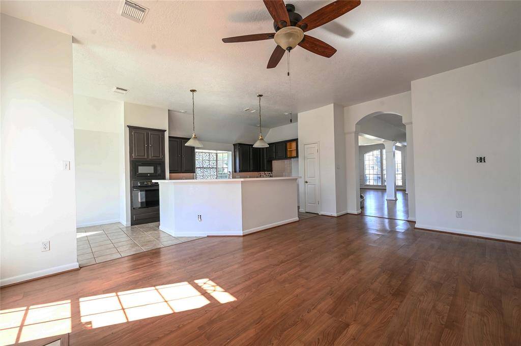 OPEN CONCEPT LIVING AND KITCHEN