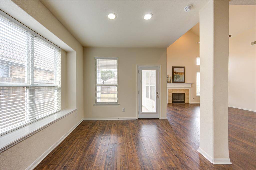 This is the perfect spot for a breakfast area! Imagine looking out into your wonderful backyard as you begin the day.