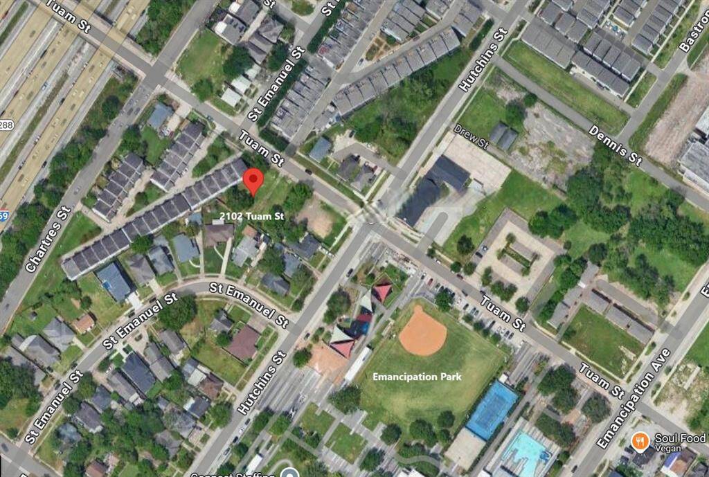 View of the lot as seen on Google Maps.