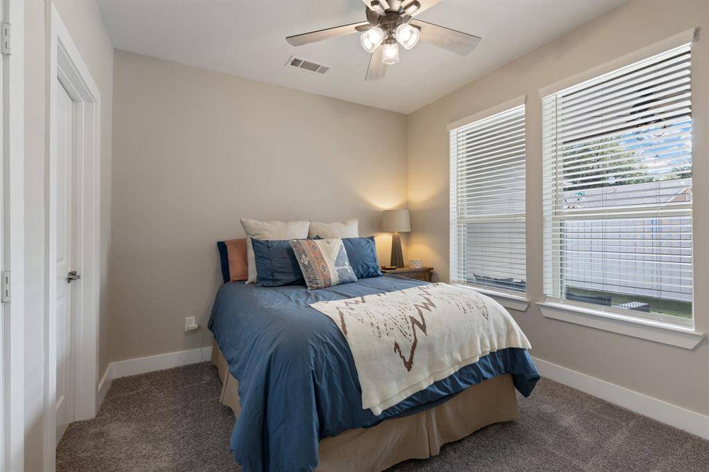 One of 4 bedrooms in this home.