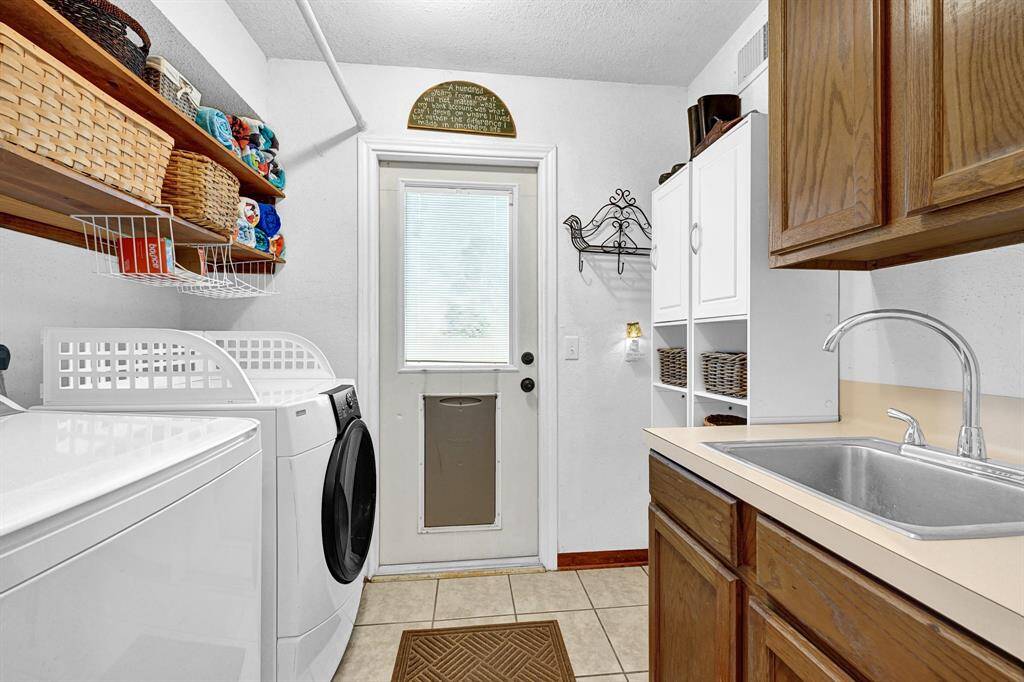 Laundry room with lots of Storage