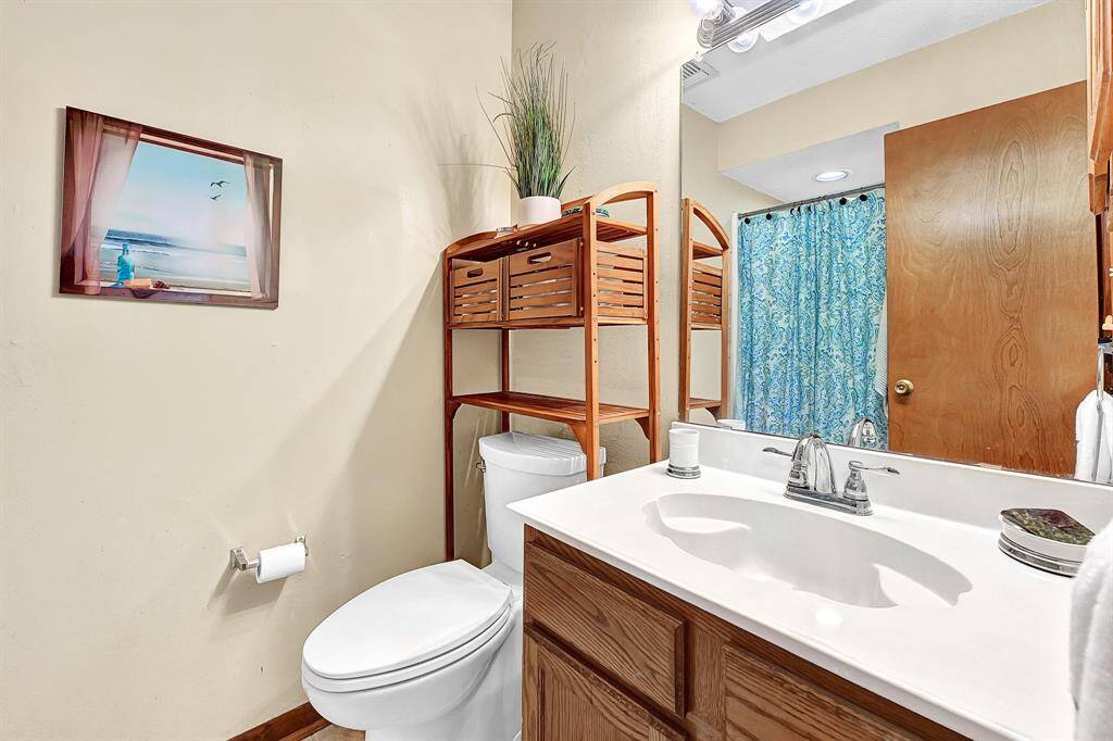 Full Bathroom with Shower on main level