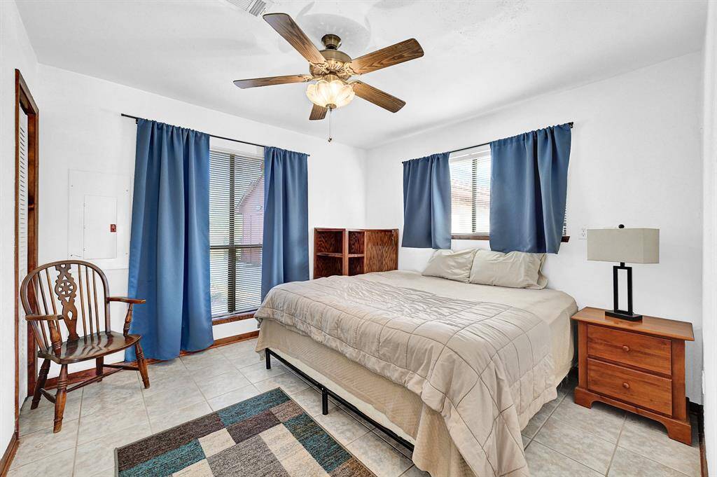 Bedroom located on the first floor (potential Mother-in-law Suite)