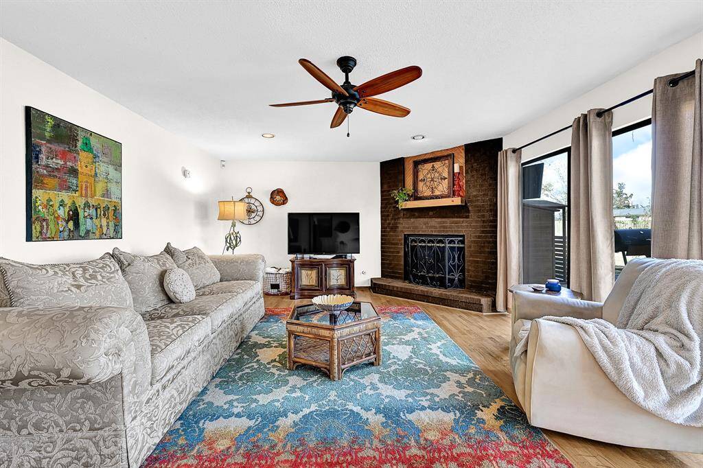 Family Room with Tons of Natural Lighting