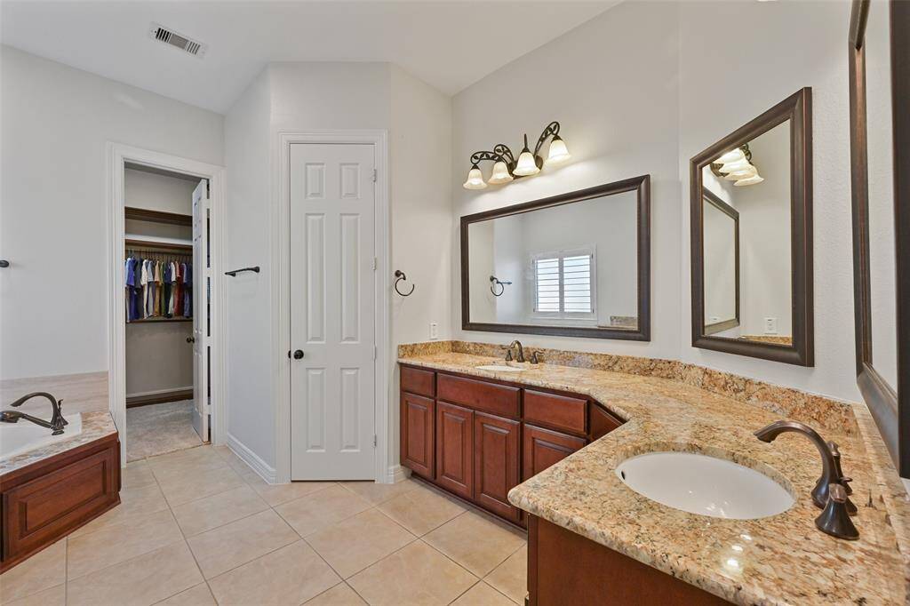 The Primary Bath is huge and almost like another room!!!