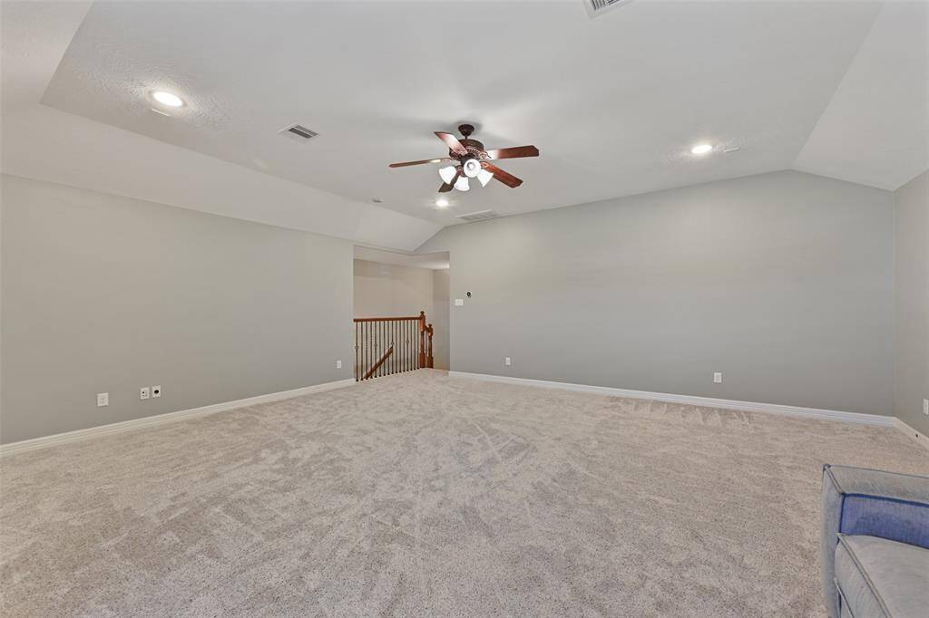 Another view of the enormous Gameroom. Will certainly fit a pool table or pingpong table or arcade games.  Possibilities as as far as your imagination can take you.