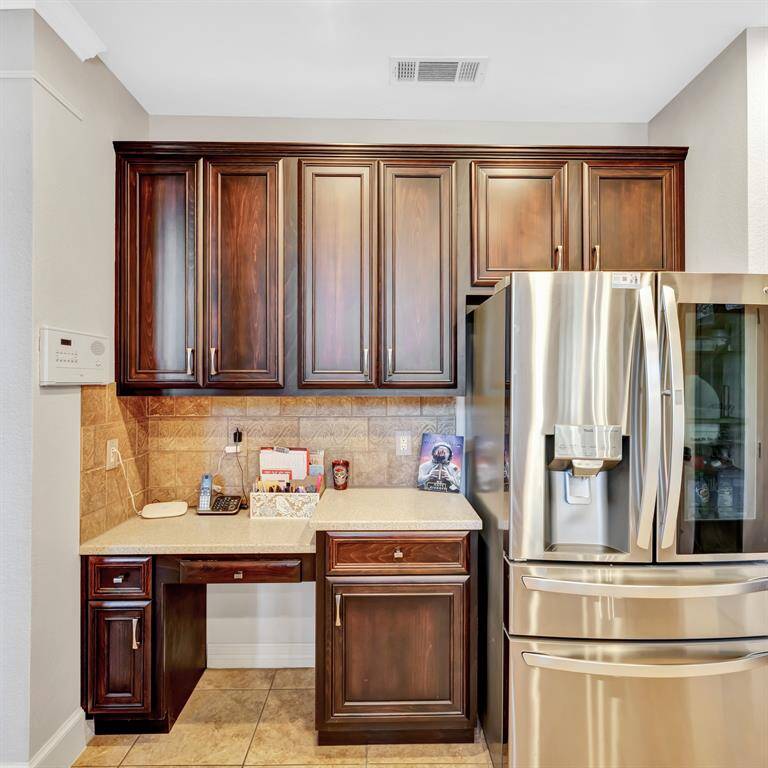 Desk in Kitchen