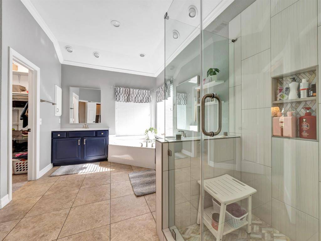 Primary Bath and view of Closet #2