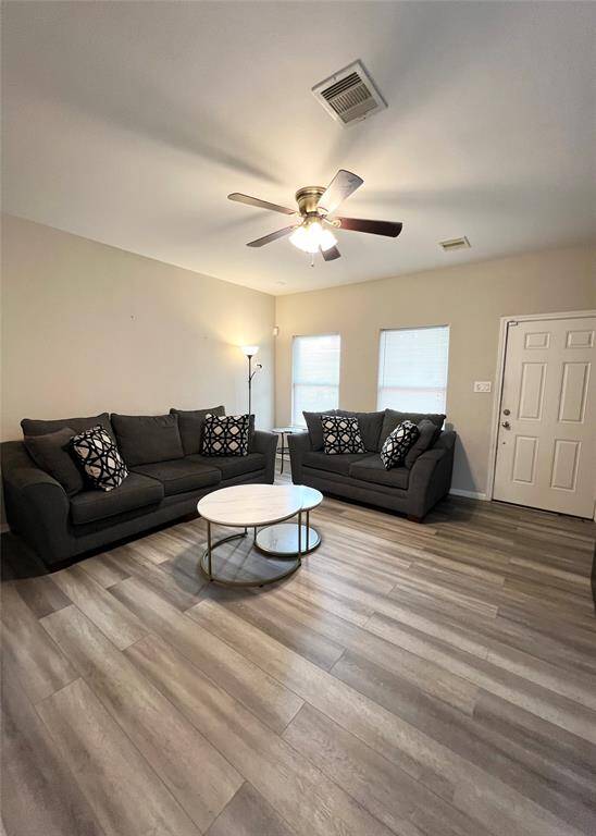 Spacious living room.