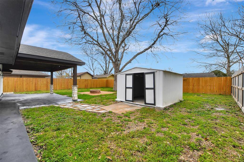 Extra storage shed