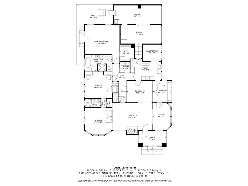 First floor floor plan.