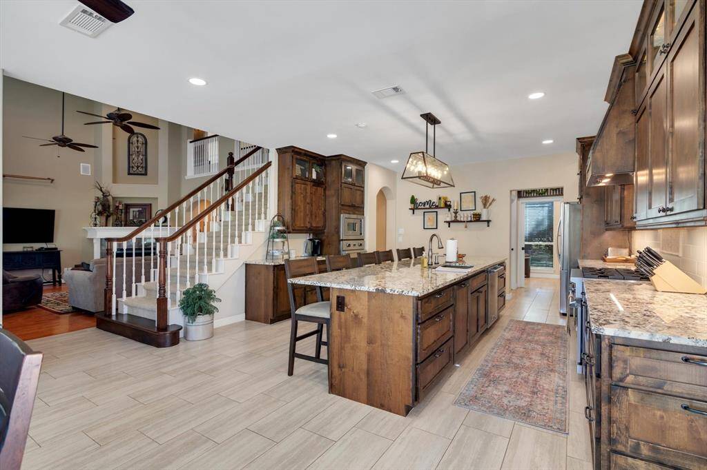 Kitchen/staircase