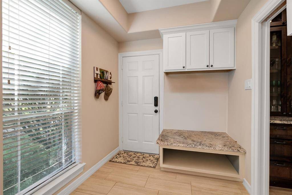 mudroom located in utility room