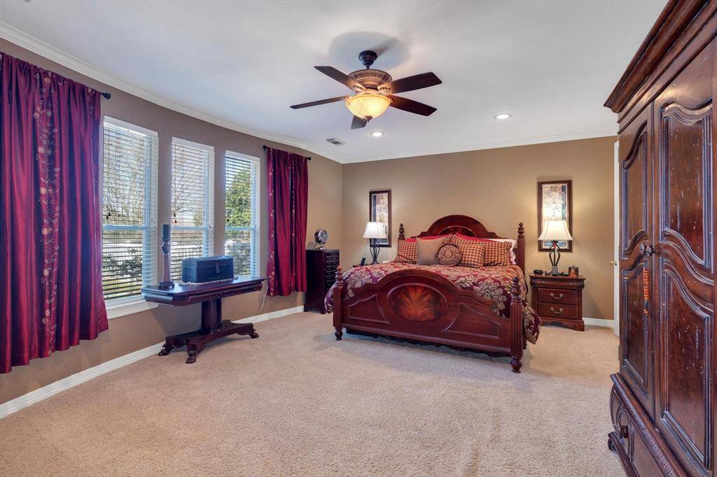 Primary Bedroom, lots of natural light