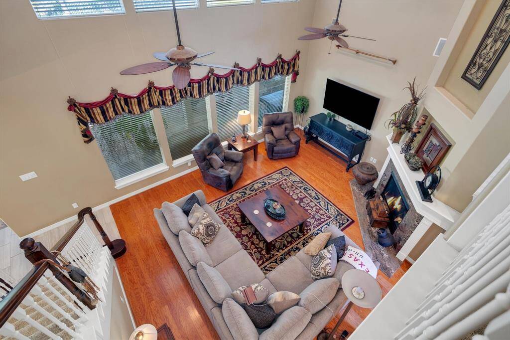 View from upstairs