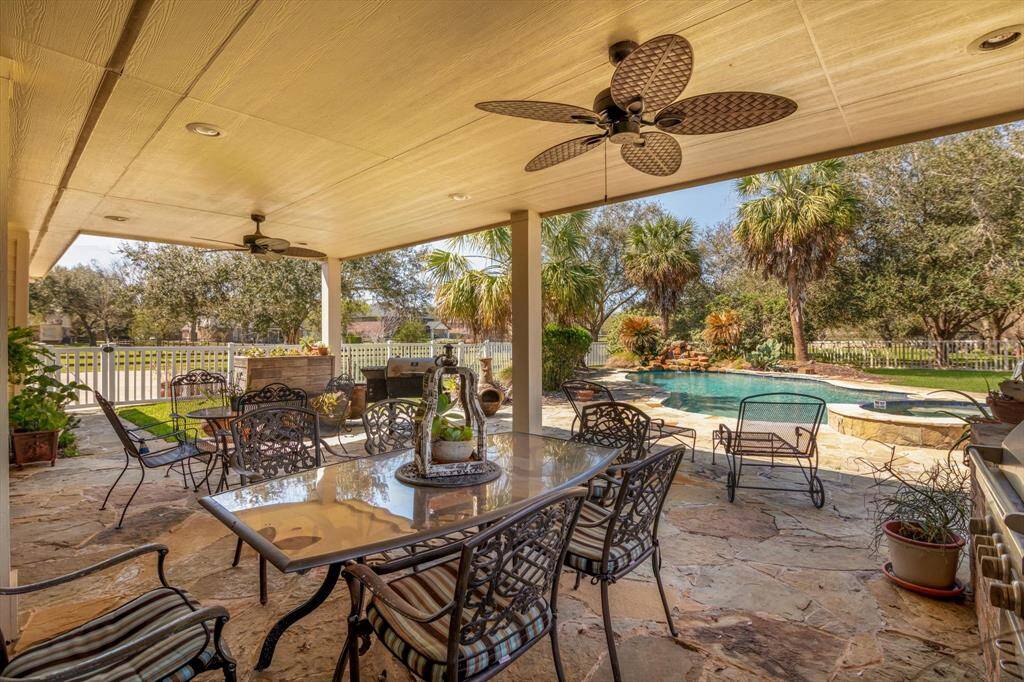 View of your own private oasis