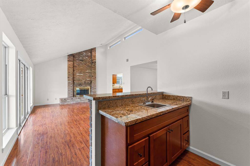 High ceilings make this home feel even more spacious.