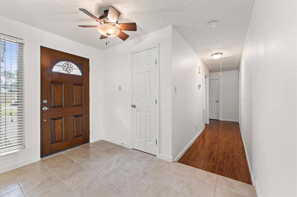 Welcoming foyer.