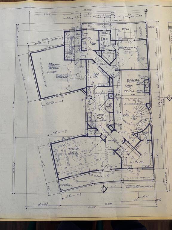 2nd floor and yes future area is built out with bedroom and full bathroom/closet