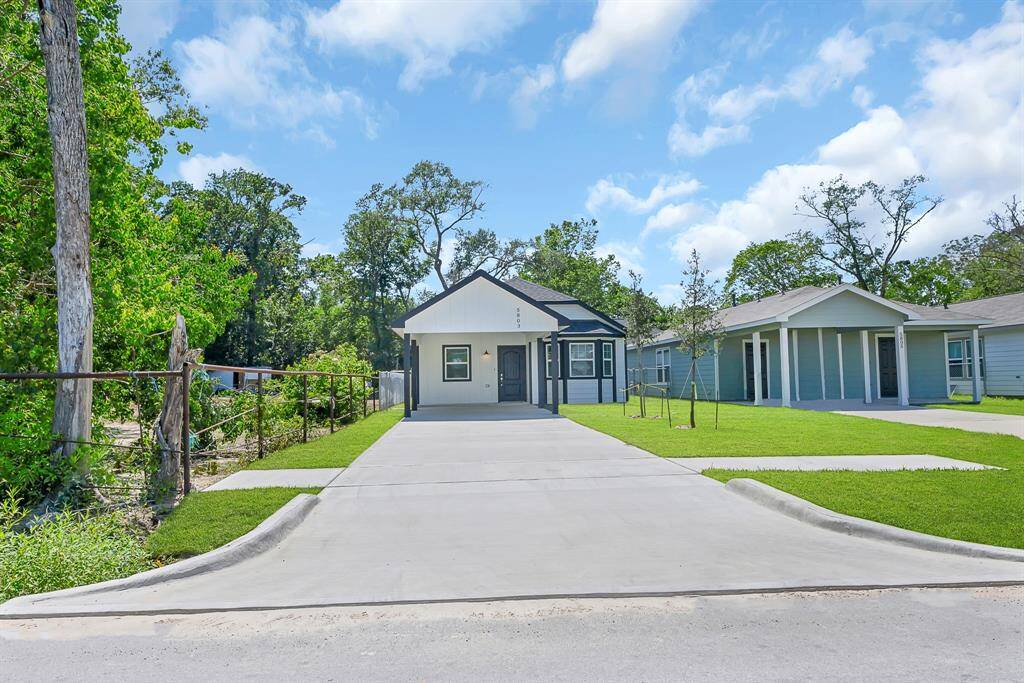 Full driveway.