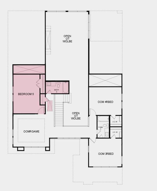 Structural options include a bay window in the owner's suite, bedroom 5 with bath, freestanding tub, extended outdoor living, and double doors at entry.