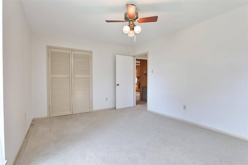 Another view of your front bedroom.  Good size closet space.