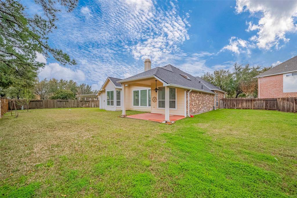 Extra large back yard