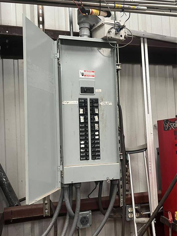 Commercial Electrical panel in Workshop