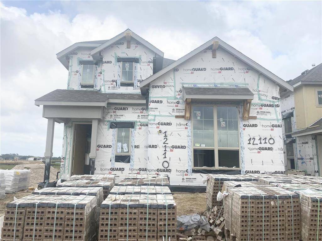 Exterior Full Brick Under Construction