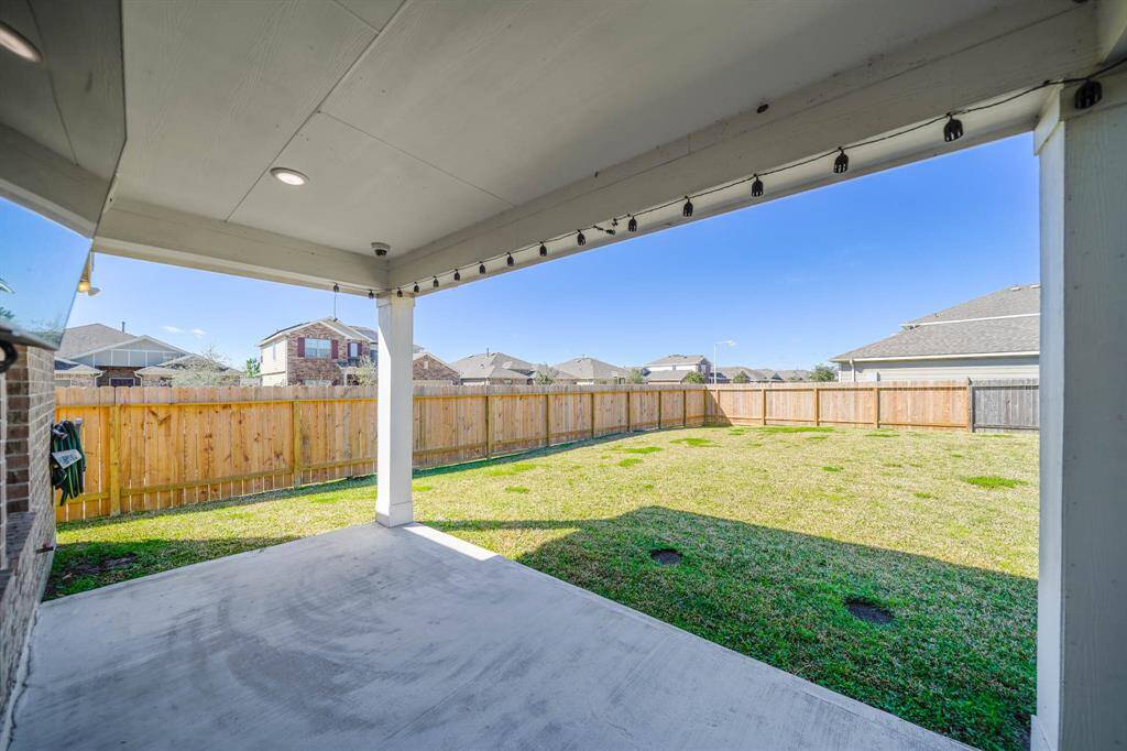 Covered patio