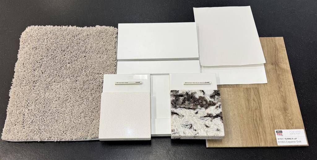 Final interior selections for 12424 Sun Cay Dr.