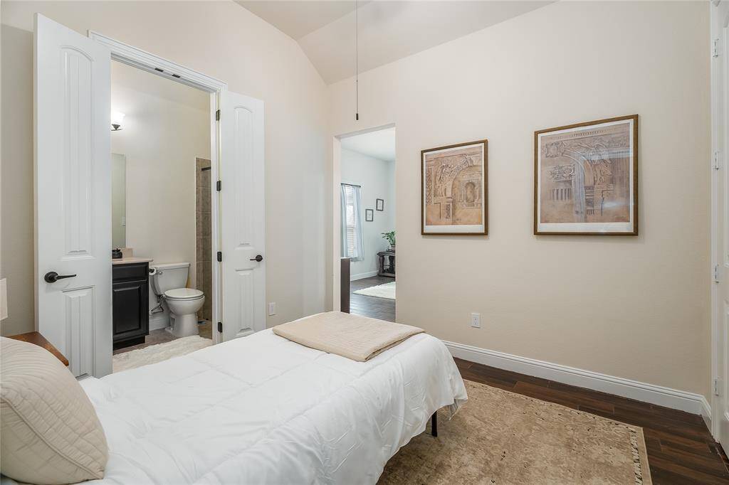 Fourth bedroom will full bath; entrance into the inlaw suite