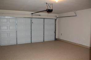 Spacious garage with 2 cars parking space.