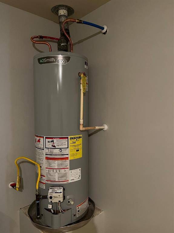 water heater installed in December 2021