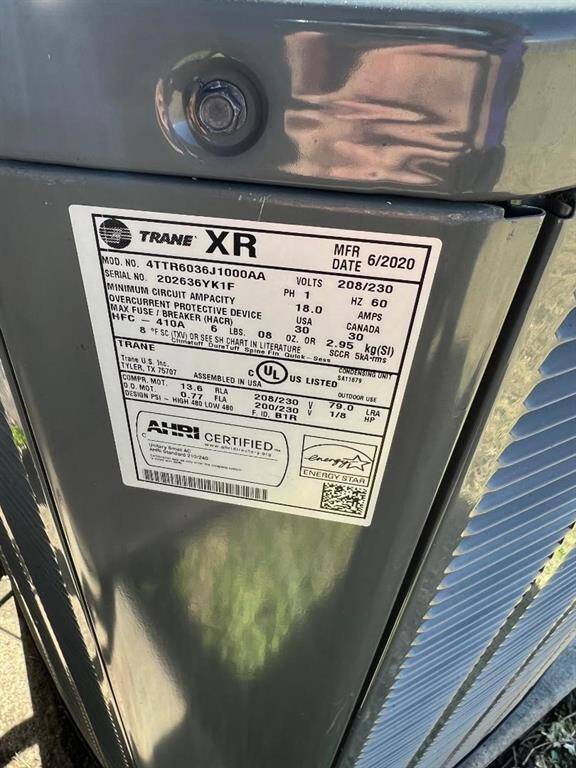 June 2020 AC outdoor unit