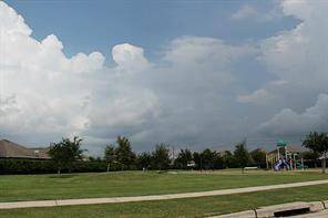 A lot of green space around this community.