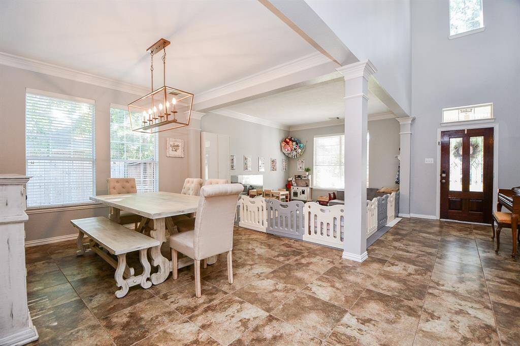 Step into a spacious, inviting entryway that sets the tone for this welcoming home.