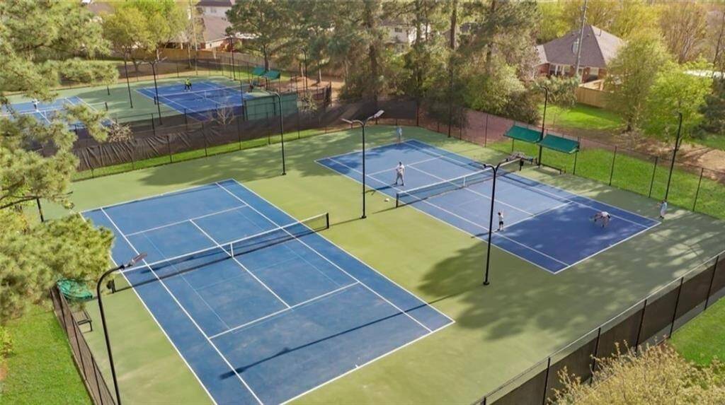 Enjoy the vibrant Fall Creek Tennis Courts, offering lessons for all ages starting at 4. Perfect for both beginners and seasoned players!
