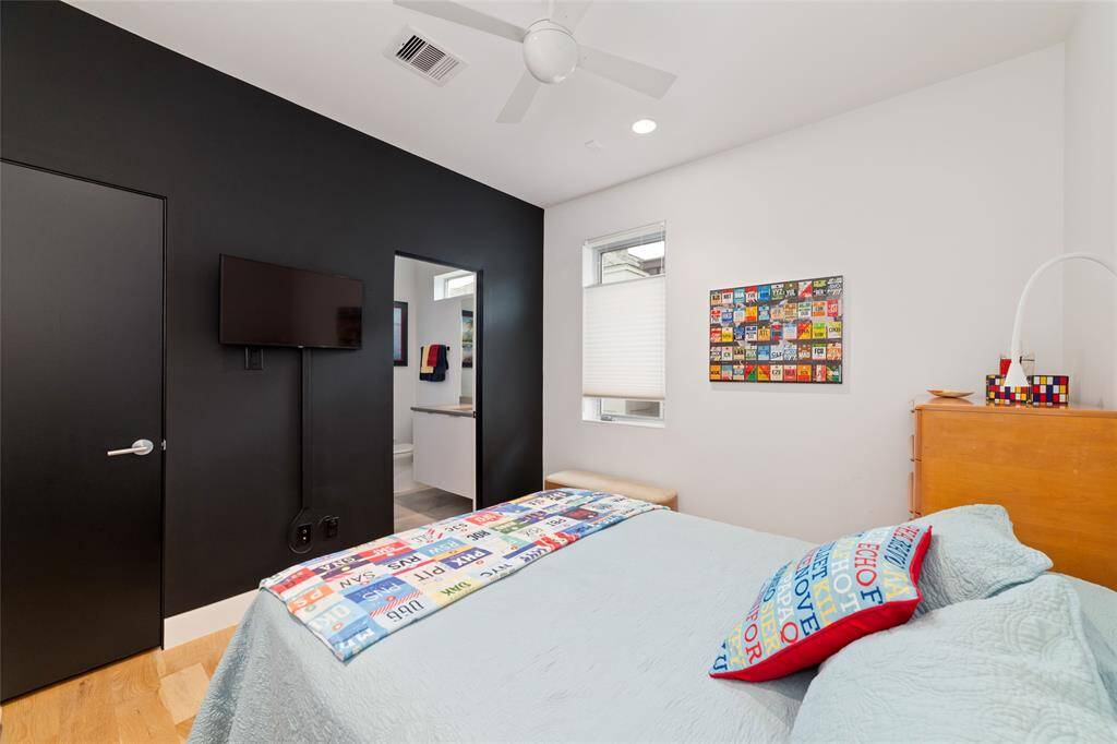 Additional view of the guest bedroom.