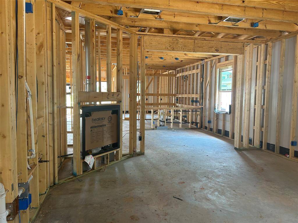 Cozy great room with fireplace - still under construction!