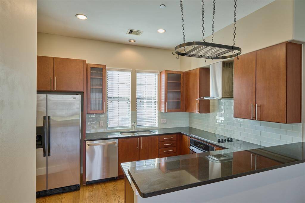 All stainless steel appliances