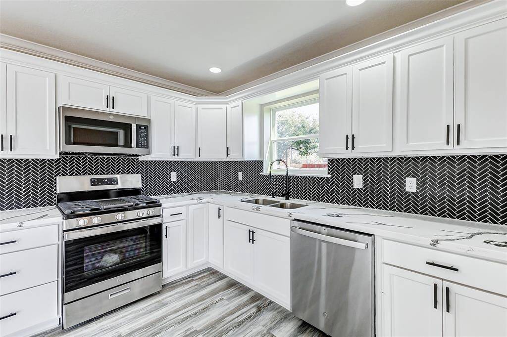 new stainless steel appliances