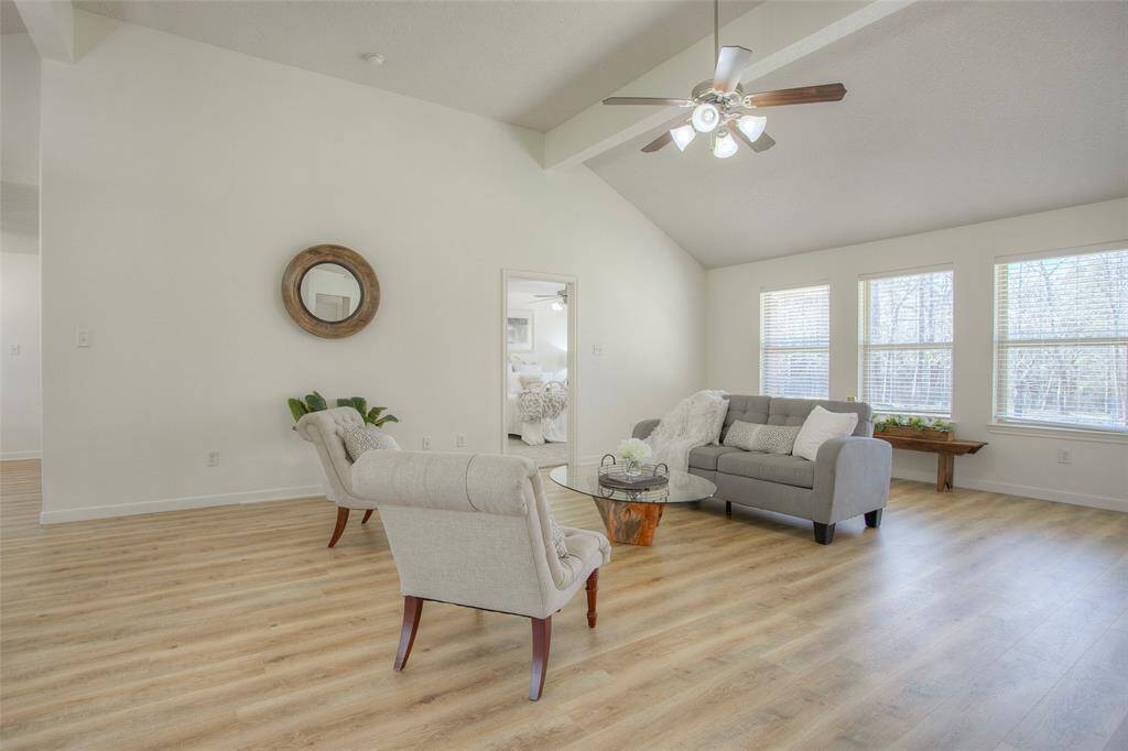 Brand new flooring throughout the house