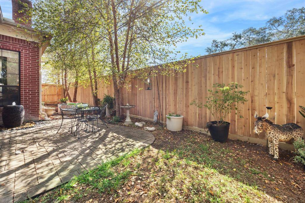 New 8' back fence.