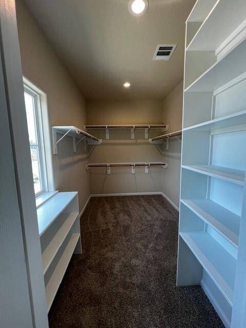 Primary walk-in closet