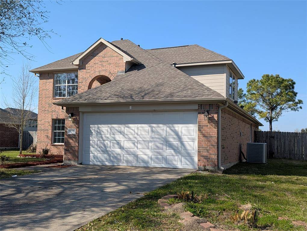 Front of garage door